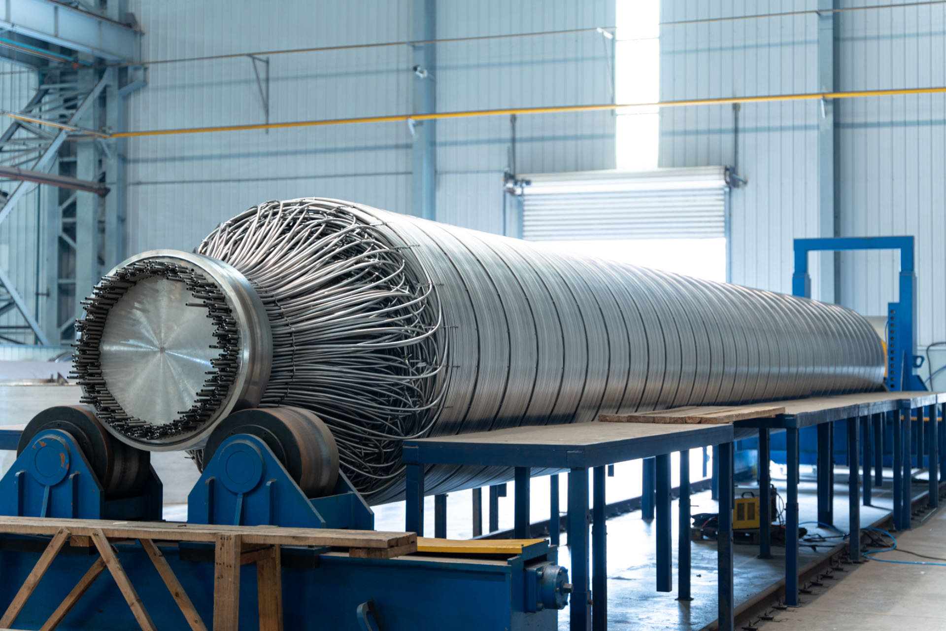 繞管換熱器，列管式換熱器，鋁制壓力容器