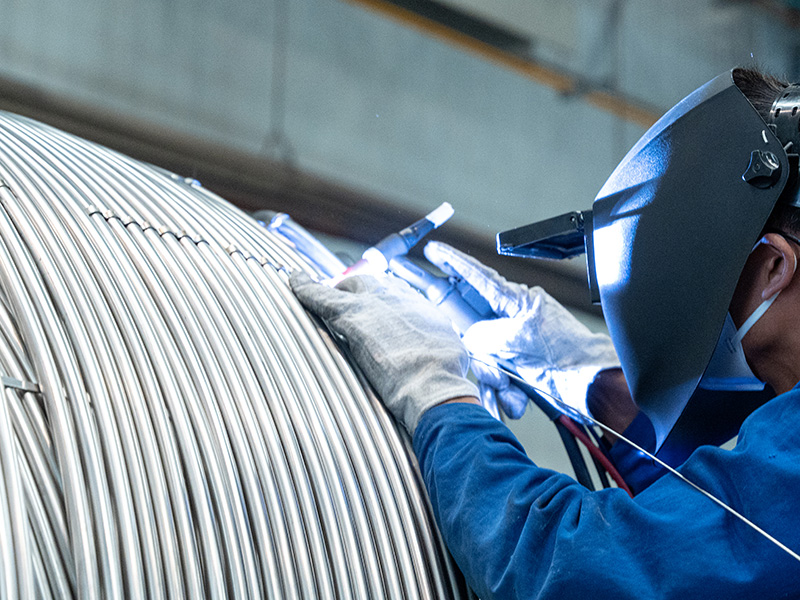 繞管換熱器，列管式換熱器，鋁制壓力容器